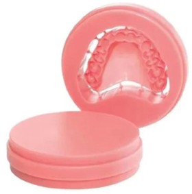 Aidite+PMMA+P1+Pink+98+x+25mm
