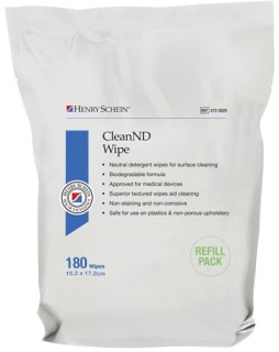 NEW-Henry-Schein-CleanND-Wipe-Neutral-Detergent-Refill-Pack-180 on sale