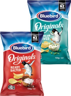 Bluebird-Chips-140-150g on sale