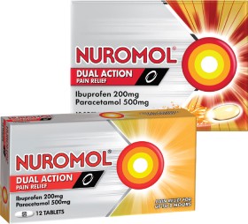 Nuromol-Liquid-Caps-10s-or-Nuromol-Tablets-12s on sale