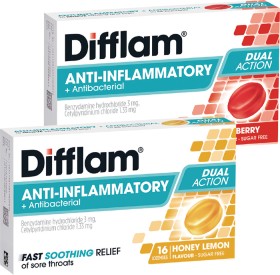 Difflam-Anti-Inflammatory-Lozenges-16s on sale