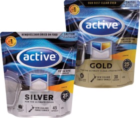 Active-Dishwasher-Tablets-38-45-or-60s on sale