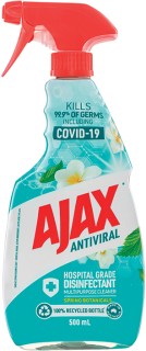 Ajax+Disinfectant+Cleaning+Wipes+110+Pack+or+Ajax+Disinfectant+Spray+Trigger+500ml