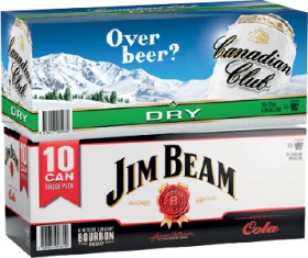 Canadian+Club+%26amp%3B+Dry+4.8%25+or+Jim+Beam+%26amp%3B+Cola+4.8%25+10+x+330mL+Cans