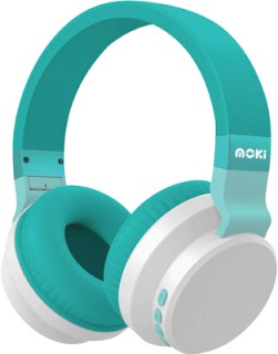 Moki+Colourwave+Wireless+Over-Ear+Headphones+-+Seafoam