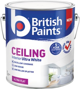 British-Paints-4L-Ceiling-Paint on sale