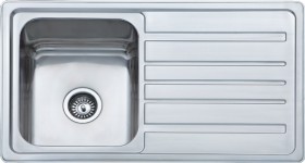 Mondella+%26rsquo%3BConcerto%26rsquo%3B+Single+Bowl+Sink+With+Drainer+%26amp%3B+Overflow+Kit