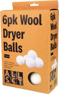 All-Set-Wool-Dryer-Balls-Pack-of-6 on sale