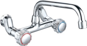 Mondella-Cadenza-Wall-Mounted-Dual-Sink-Mixer on sale