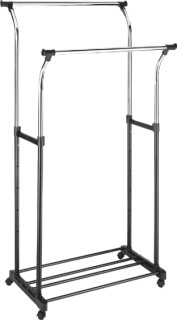 Double-Garment-Rack on sale