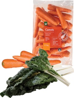 Woolworths-Carrots-15kg-or-Silverbeet-500g on sale