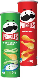 Pringles+Potato+Chips+118-134g
