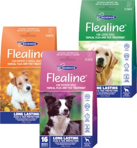Petscience-Flealine-Dogs-2-Pack on sale