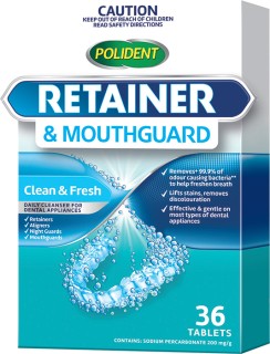 Polident+Daily+Cleanser+For+Retainer+%26amp%3B+Mouthguard+36+Pack