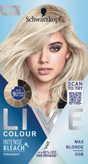 NEW-Schwarzkopf-Live-Colour-Hair-Colour-Intense-Bleach on sale