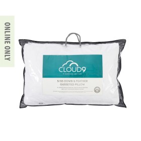 Cloud-9-595-Down-Feather-Gusseted-Pillow on sale