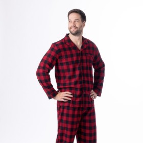 bb%26amp%3Bb+Sleep+Men%26%23039%3Bs+Red+Check+Flannelette+PJ+Set