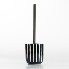 Kelly+Stripe+Toilet+Brush+Holder