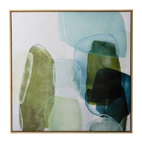 Abstract+Pebbles+Framed+Canvas
