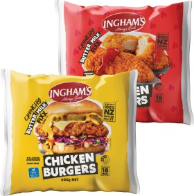 Inghams-Crunchy-Fixx-Burgers-or-Tenders-500-600g on sale