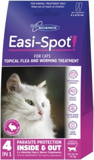 Petscience+Easi-Spot+Cat+2+Pack