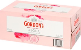 Gordons-Premium-Pink-Gin-Soda-4-18-x-250mL-Cans on sale