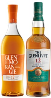 Glenmorangie+12yo+The+Original+Single+Malt+Whisky+or+The+Glenlivet+12yo+Single+Malt+Whisky+700mL