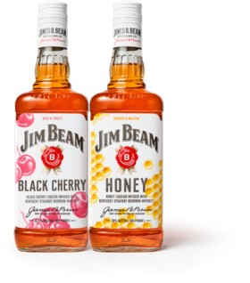 Jim+Beam+Black+Cherry+Bourbon+or+Jim+Beam+Honey+Bourbon+700mL