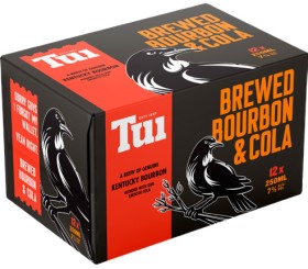 Tui+Bourbon+%26amp%3B+Cola+7%25+12+x+250mL+Cans