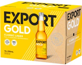 Export+Gold%2C+DB+Draught+or+Tui+15+x+330mL+Bottles