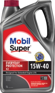 Mobil-Super-EVERYDAY-PROTECTION-X2-15W-40-5L-Engine-Oil on sale