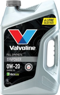 Valvoline-SYNPOWER-0W-20-6L-Engine-Oil on sale