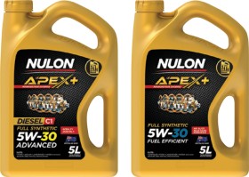 Nulon+APEX%2B+ADVANCED+C1+5W-30+OR+FUEL+EFFICIENT+5W-30+5L+Engine+Oils