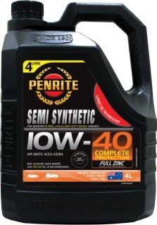 Penrite+Semi+Synthetic+10W-40+4L+Engine+Oil