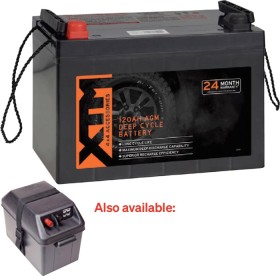 XTM-120Ah-AGM-Deep-Cycle-Batteries on sale
