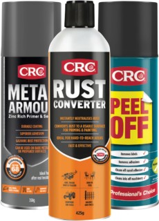 25%25+off+CRC+425g+Rust+Converter%2C+Metal+Armour%2C+Peel+off