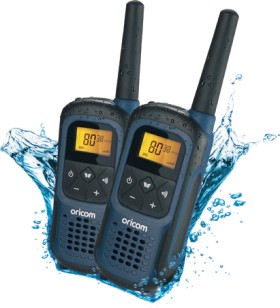 2-Watt-Waterproof-Handheld-UHF-CB-Radio-Twin-Pack on sale