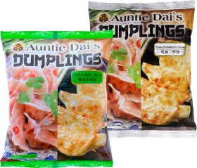 Auntie-Dais-Dumplings-500-600g on sale