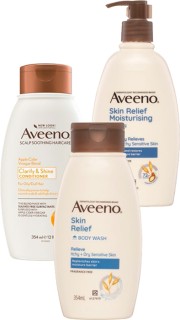 Aveeno+Body+Wash%2C+Body+Lotion%2C+Shampoo+or+Conditioner+354ml