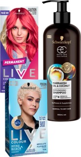 Schwarzkopf+Live+Hair+Colour+or+Extra+Care+Shampoo+or+Conditioner+950ml