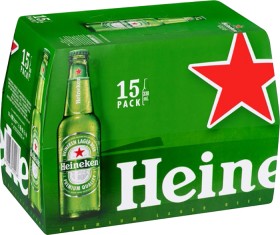 Heineken+Lager+Bottles+15+Pack