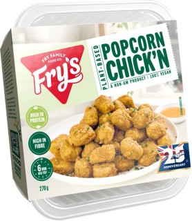 NEW+Fry%26rsquo%3Bs+Popcorn+Plant+Based+Chick%26rsquo%3Bn+270g