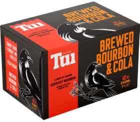 Tui+Bourbon+%26amp%3B+Cola+7%25+12+x+250ml+Cans