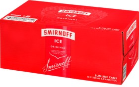Smirnoff+Ice+Lemon+5%25+18+x+250ml+Cans