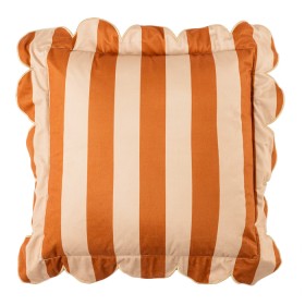 Marlo+Bonnie+Stripe+Rust+Cushion