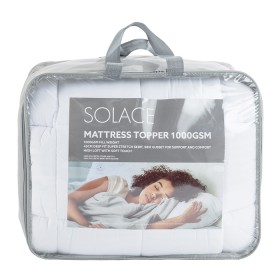 Solace+1000gsm+High+Loft+Polyester+Fill+Mattress+Topper
