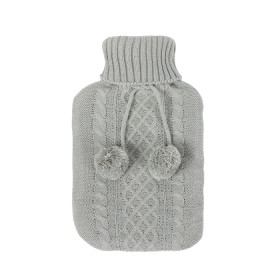Hush+Pompom+Knit+Hot+Water+Bottle+Cover+1.7L