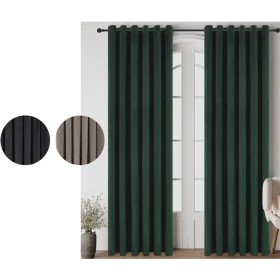 Beau+Blockout+Eyelet+Velvet+Curtain+Pairs