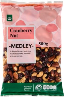 Woolworths+Cranberry+Nut+Medley%2A+500g