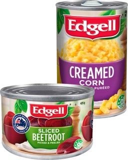 Edgell+Corn+or+Beetroot+420-425g